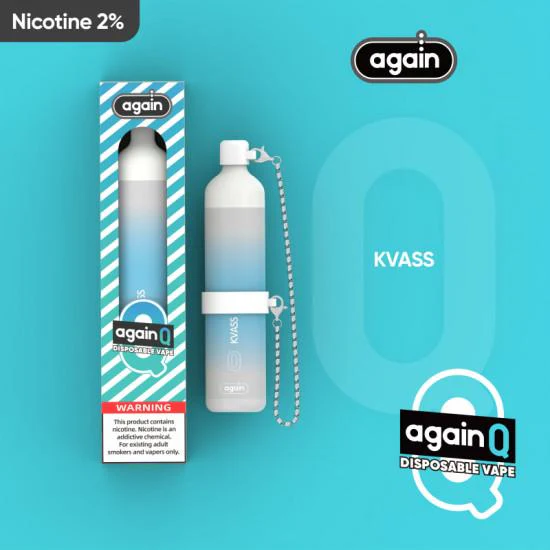 AGAIN Q DISPOSABLE DEVICE 20mg (1500 DL PUFFS) - Image 9