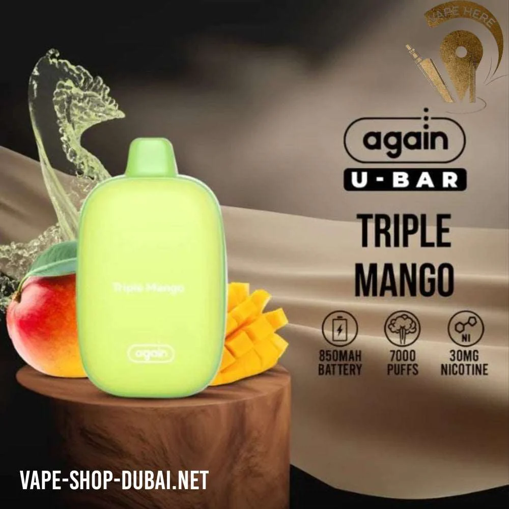 AGAIN U-BAR DISPOSABLE VAPE (7000 PUFFS) - Image 14