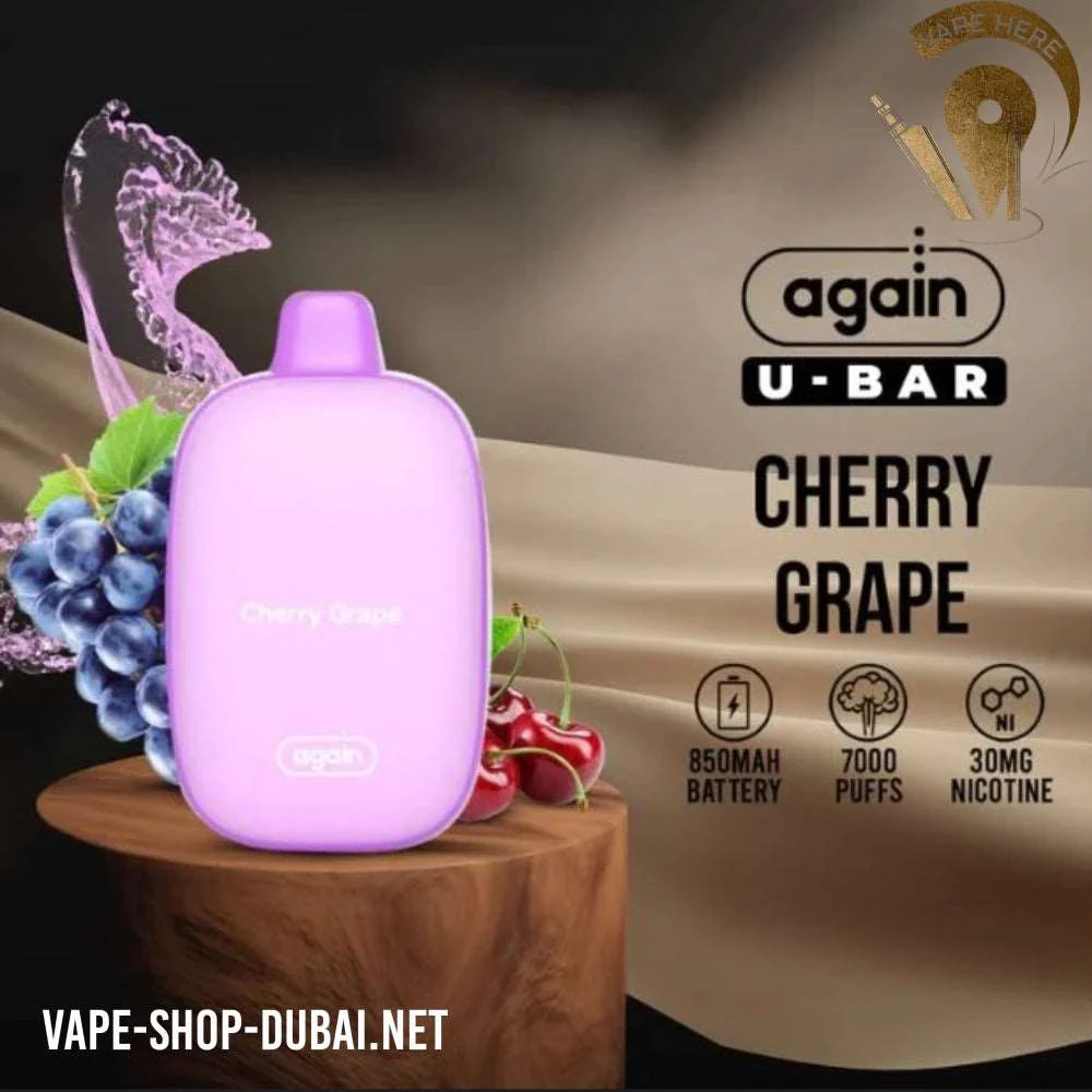 AGAIN U-BAR DISPOSABLE VAPE (7000 PUFFS) - Image 4