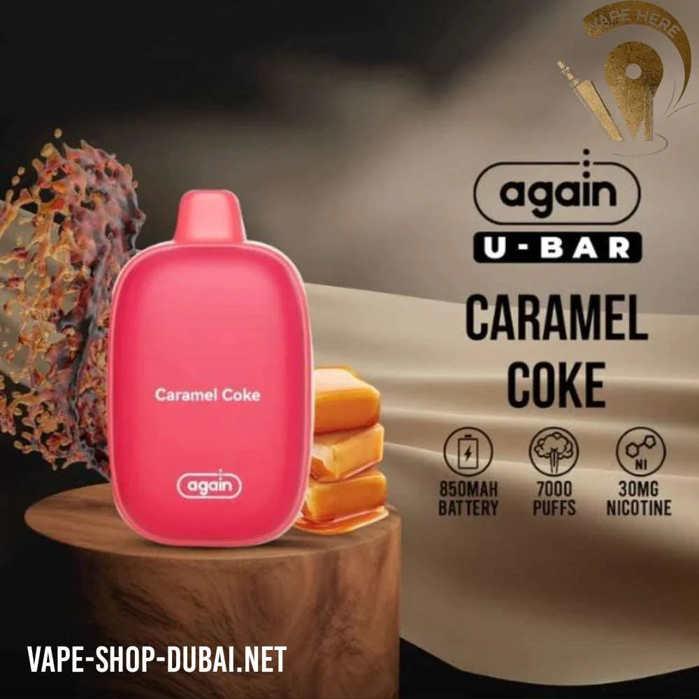 AGAIN U-BAR DISPOSABLE VAPE (7000 PUFFS) - Image 5