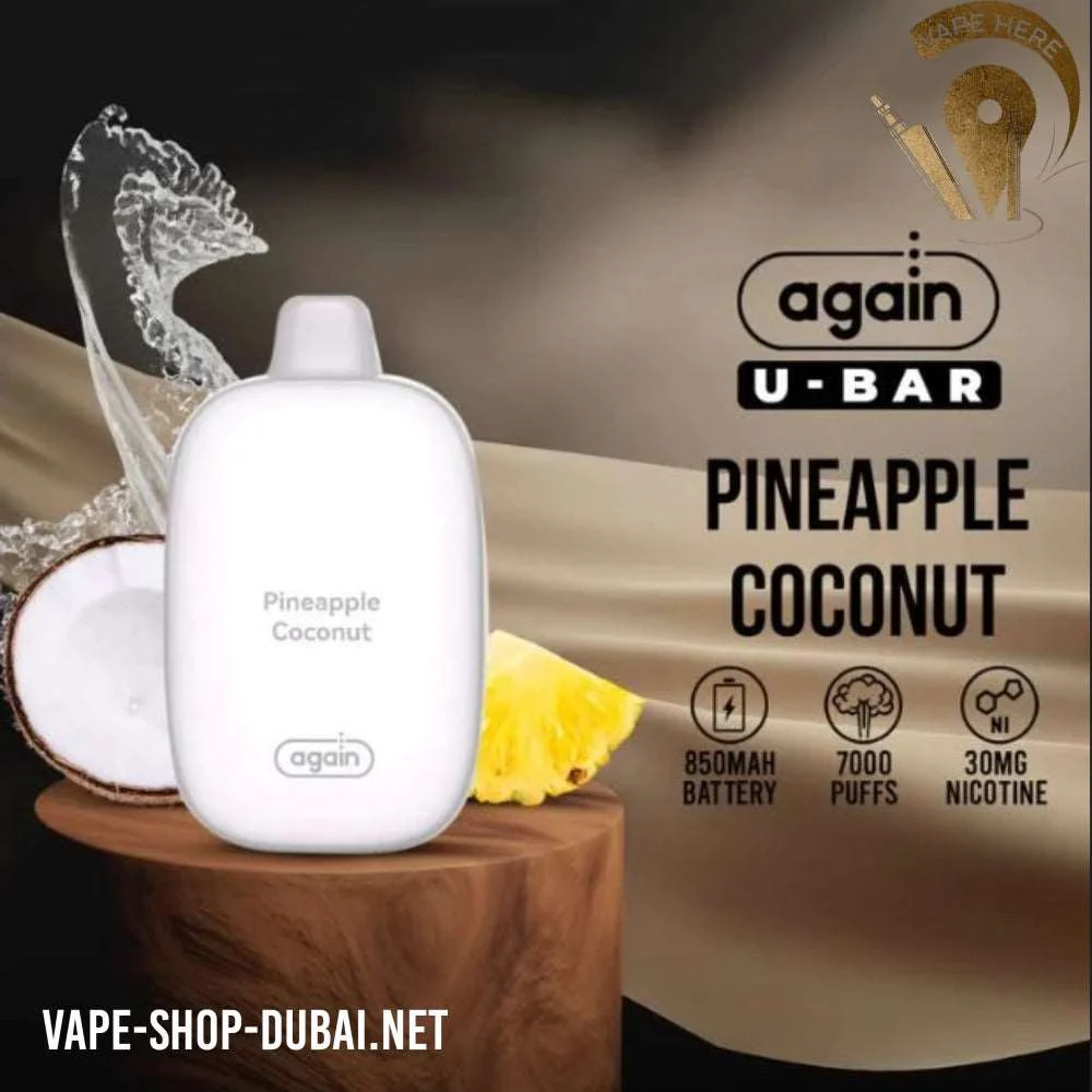 AGAIN U-BAR DISPOSABLE VAPE (7000 PUFFS) - Image 6