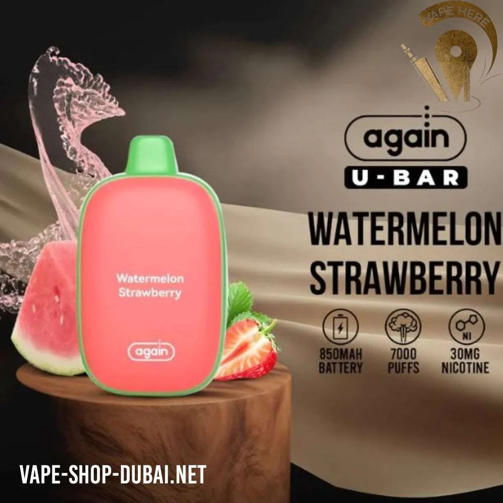 AGAIN U-BAR DISPOSABLE VAPE (7000 PUFFS) - Image 7