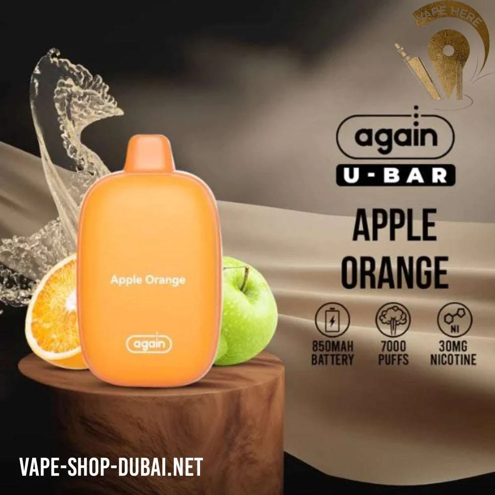 AGAIN U-BAR DISPOSABLE VAPE (7000 PUFFS) - Image 8