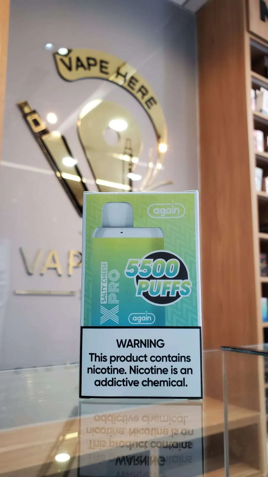 AGAIN X PRO DISPOSABLE (5500 PUFFS - 20MG) - Image 10