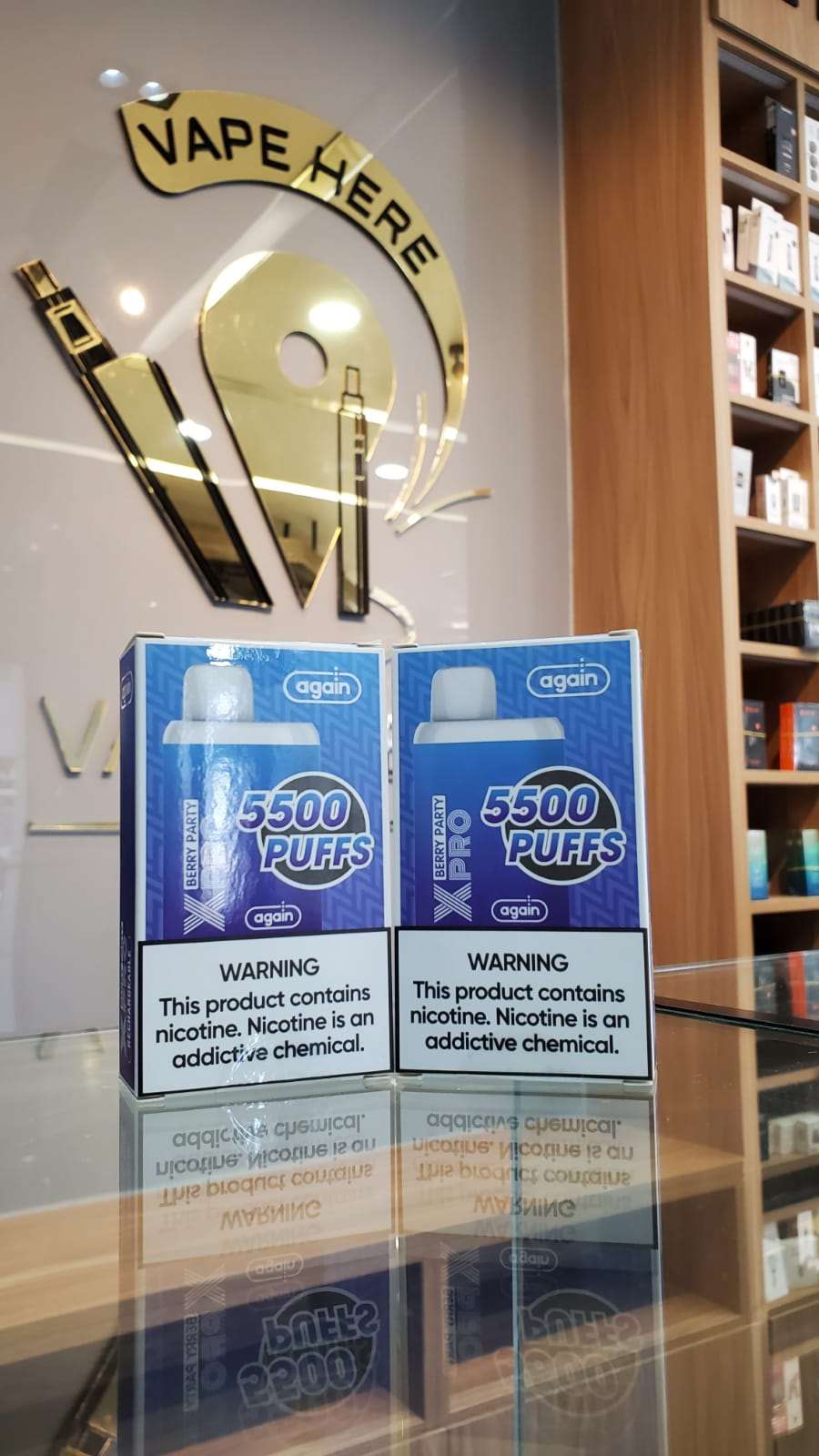 AGAIN X PRO DISPOSABLE (5500 PUFFS - 20MG) - Image 12