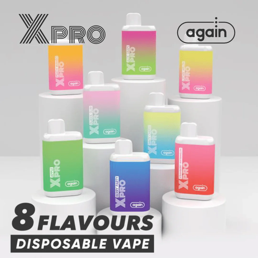AGAIN X PRO DISPOSABLE (5500 PUFFS - 20MG) - Image 3