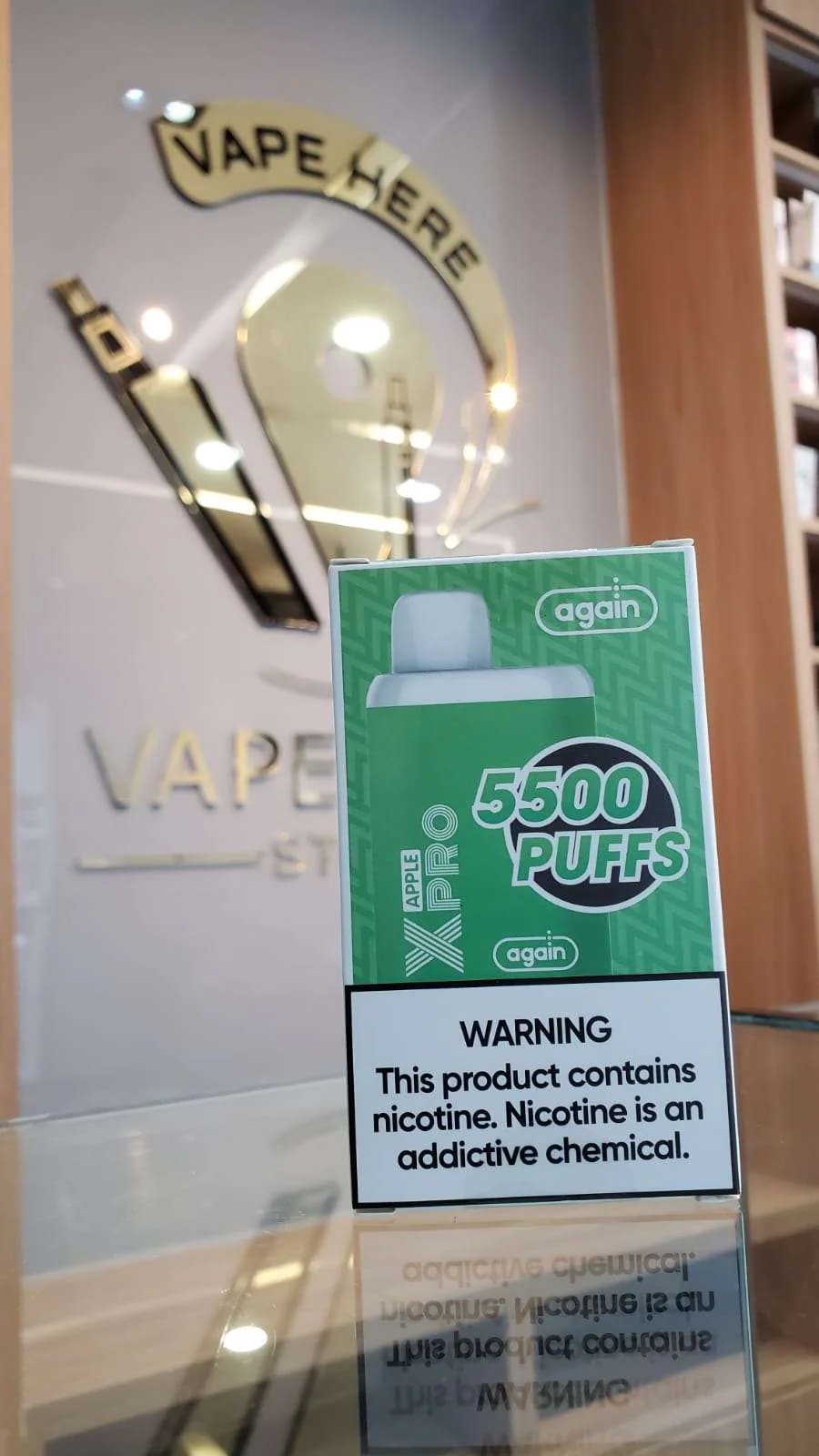 AGAIN X PRO DISPOSABLE (5500 PUFFS - 20MG) - Image 9