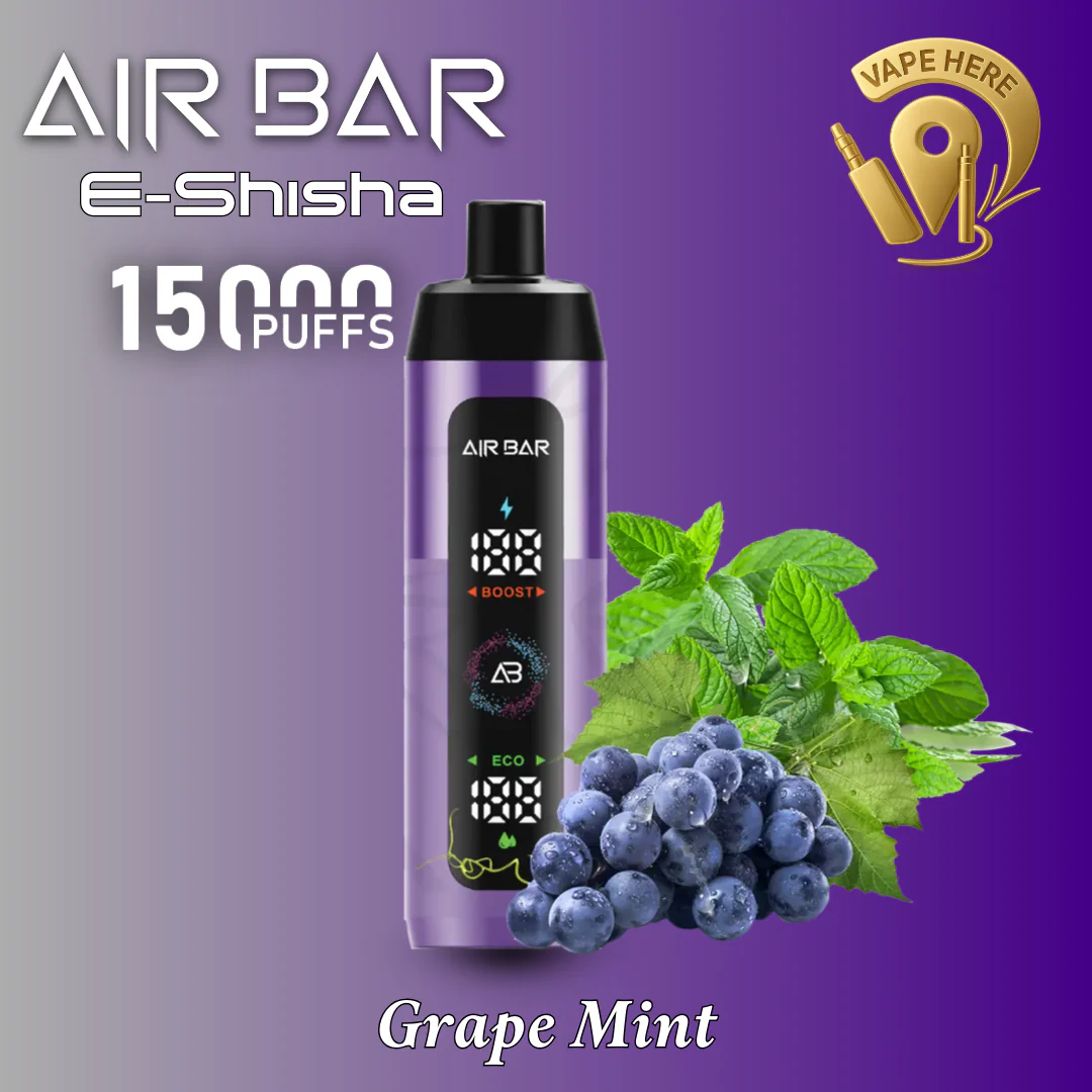 AIR BAR E-SHISHA 15K PUFFS DISPOSABLE VAPE 3mg - Image 5