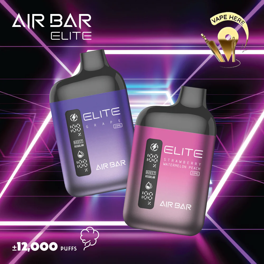 AIR BAR ELITE 12000 PUFFS DISPOSABLE VAPE