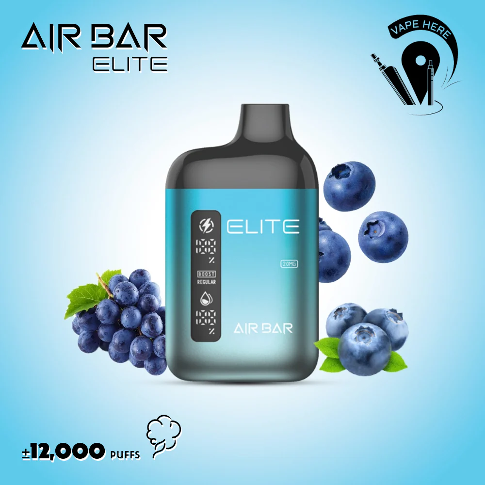 AIR BAR ELITE 12000 PUFFS DISPOSABLE VAPE - Image 2