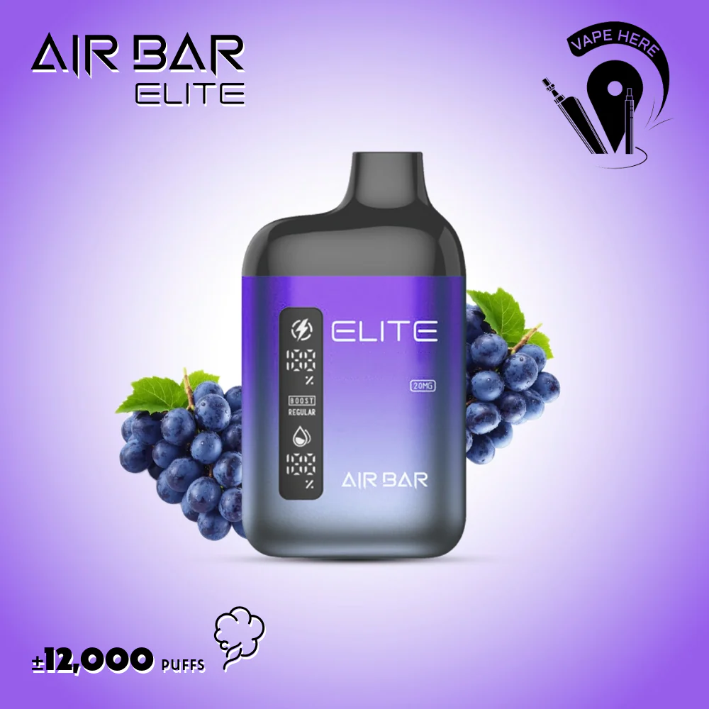 AIR BAR ELITE 12000 PUFFS DISPOSABLE VAPE - Image 4