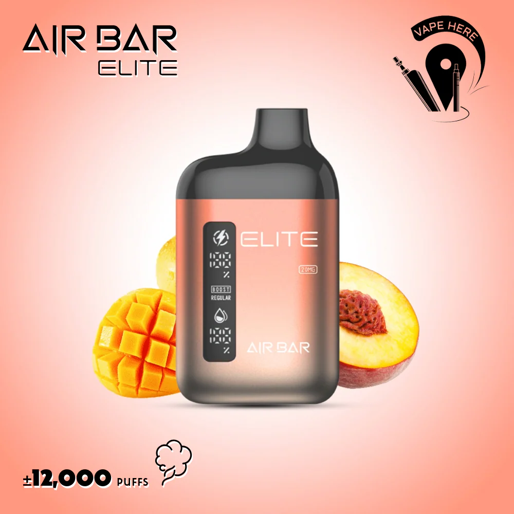 AIR BAR ELITE 12000 PUFFS DISPOSABLE VAPE - Image 5