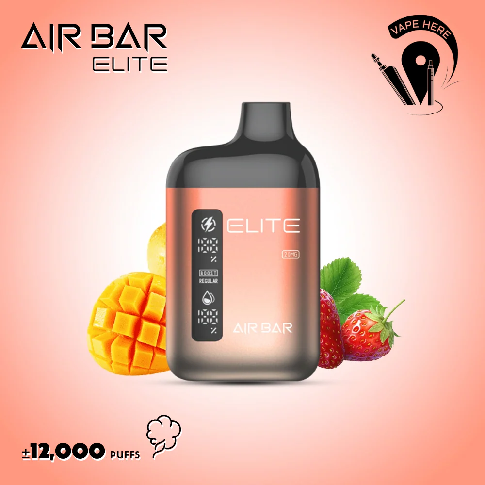 AIR BAR ELITE 12000 PUFFS DISPOSABLE VAPE - Image 9