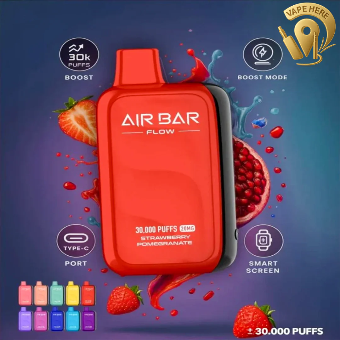 AIR BAR FLOW 30K Puffs Disposable Vape 20mg - Image 2