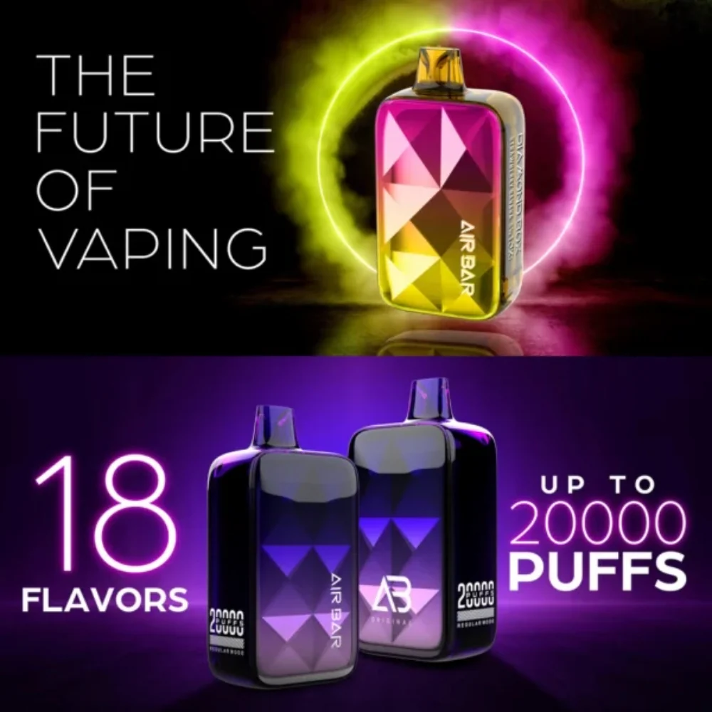Air Bar Ultra 5000 & Diamond Box 20K Puffs Disposable Vape (2% Nicotine Strength) - Image 2