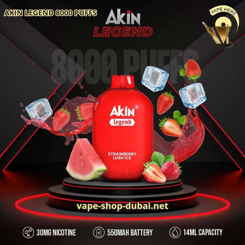 AKIN LEGEND 8000 PUFFS DISPOSABLE VAPE 3% Nicotine - Image 12
