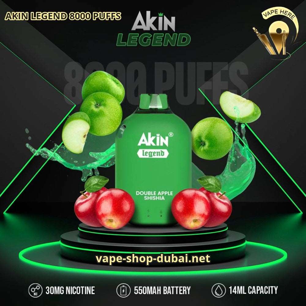 AKIN LEGEND 8000 PUFFS DISPOSABLE VAPE 3% Nicotine - Image 5