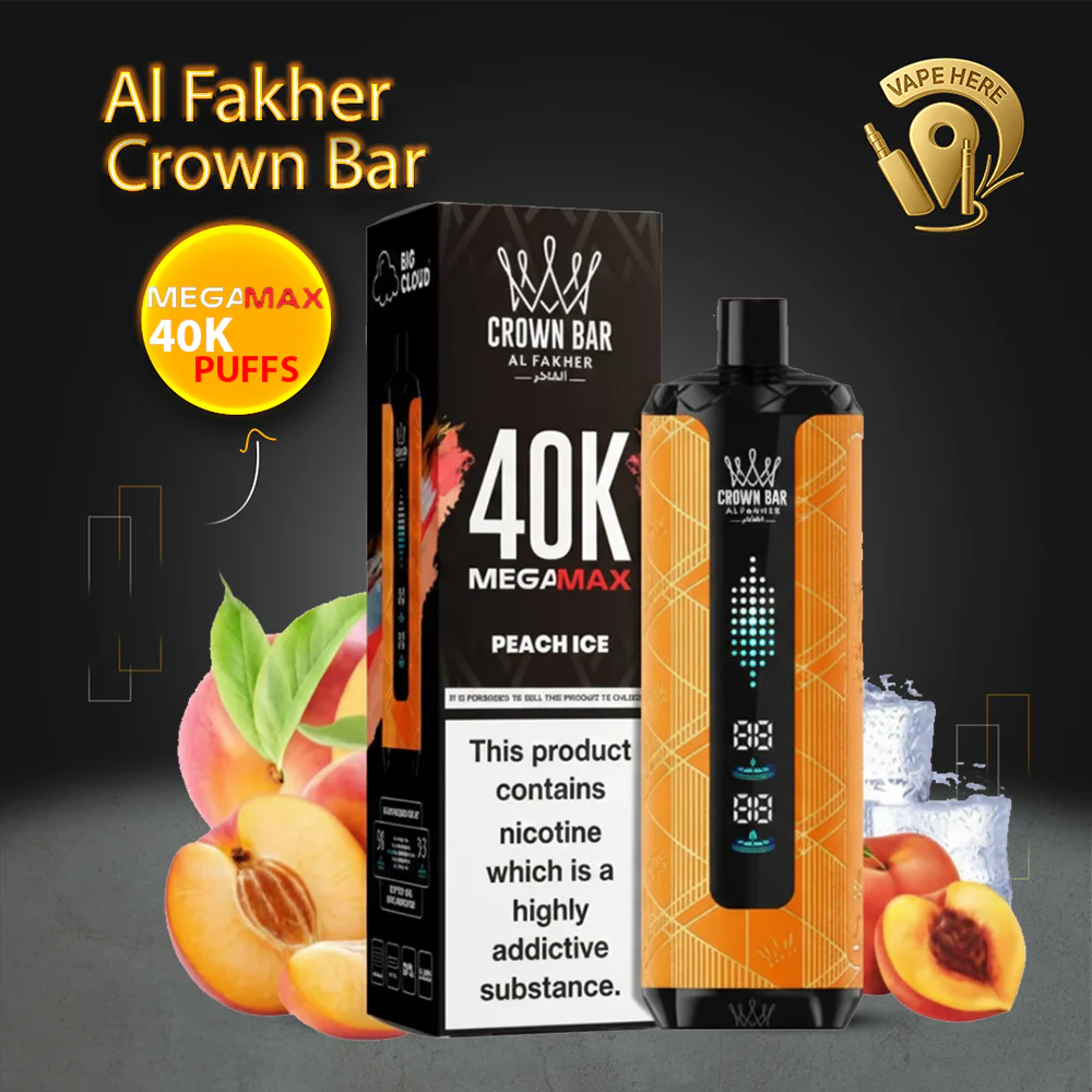 Al Fakher Crown Bar Mega Max 40K Puffs Disposable Vape - Image 17