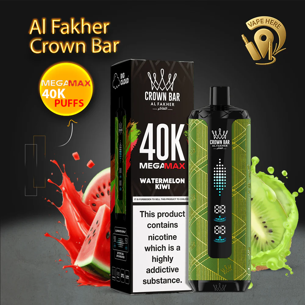 Al Fakher Crown Bar Mega Max 40K Puffs Disposable Vape - Image 20