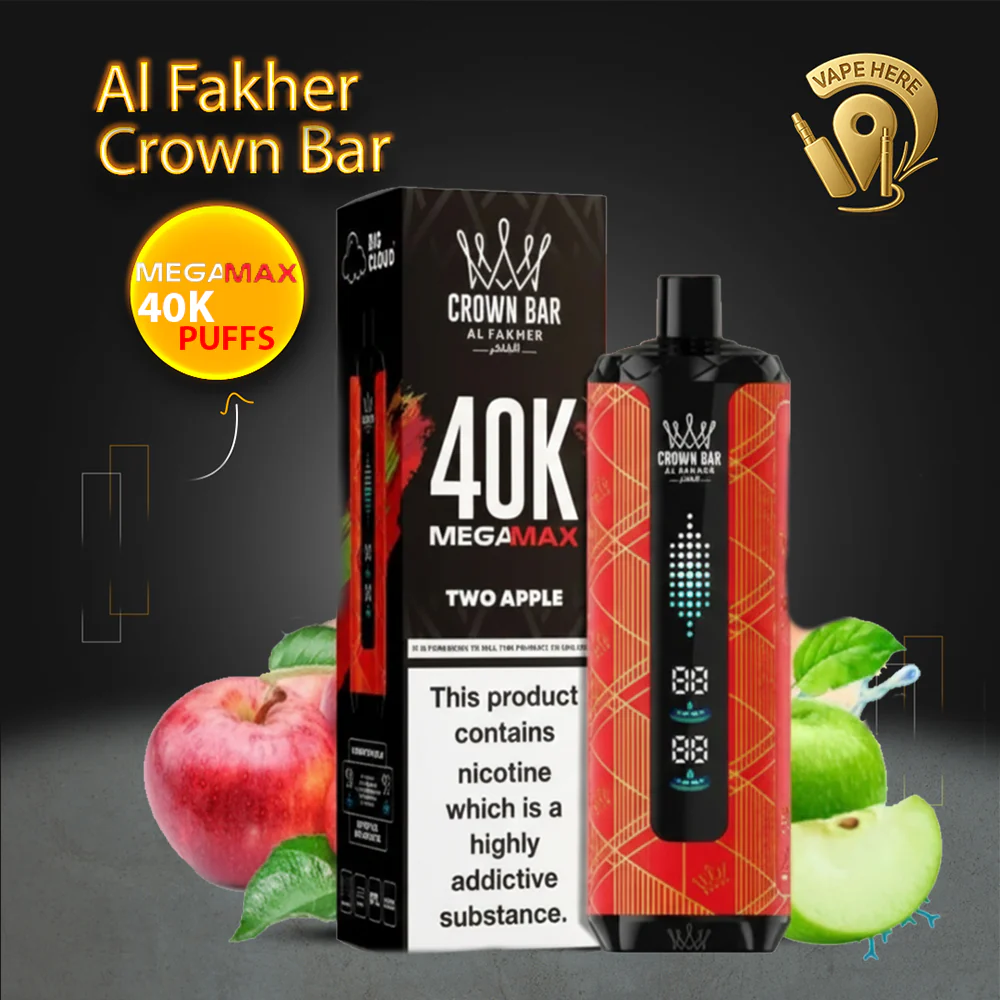 Al Fakher Crown Bar Mega Max 40K Puffs Disposable Vape - Image 21