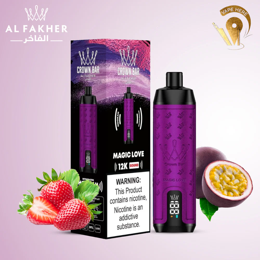 Al Fakher Crown Bar Sound 12000 Puffs DLT Shisha Disposable Vape - Image 13