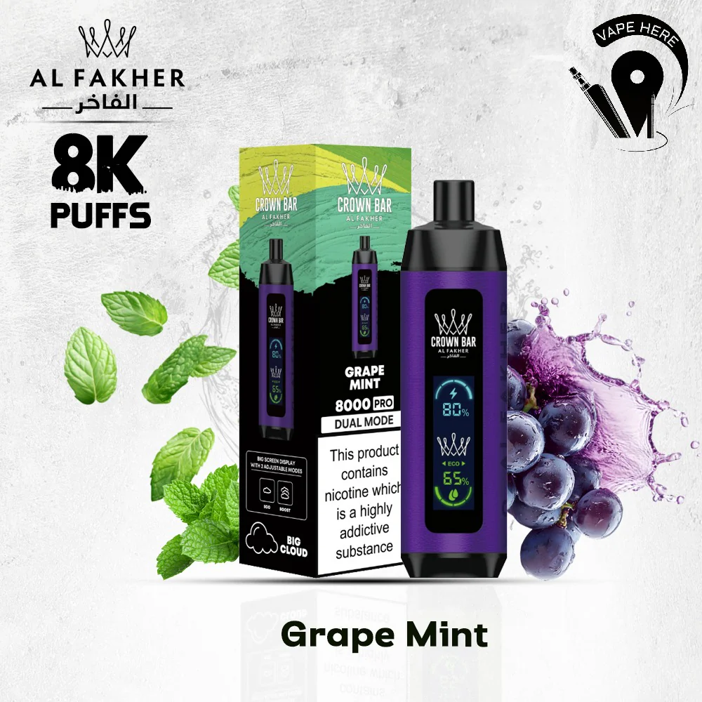 Al Fakher Shisha Crown Bar 8000 & 8000 PRO - Image 13