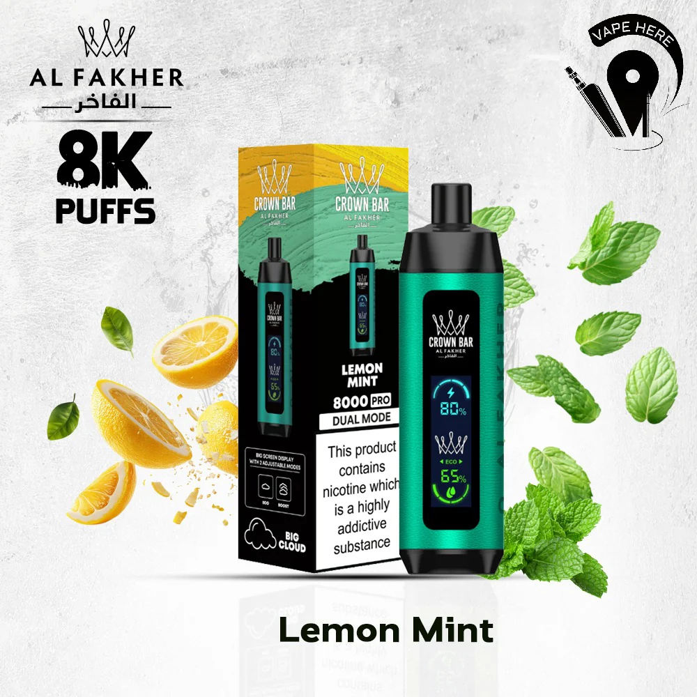 Al Fakher Shisha Crown Bar 8000 & 8000 PRO - Image 16