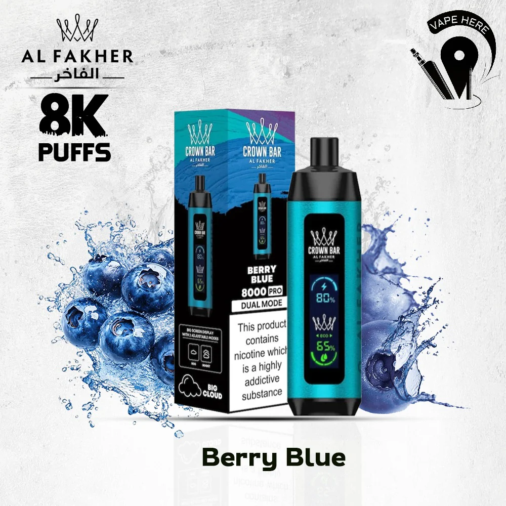 Al Fakher Shisha Crown Bar 8000 & 8000 PRO - Image 3