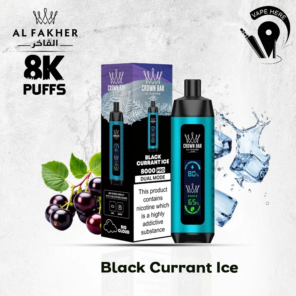 Al Fakher Shisha Crown Bar 8000 & 8000 PRO - Image 5
