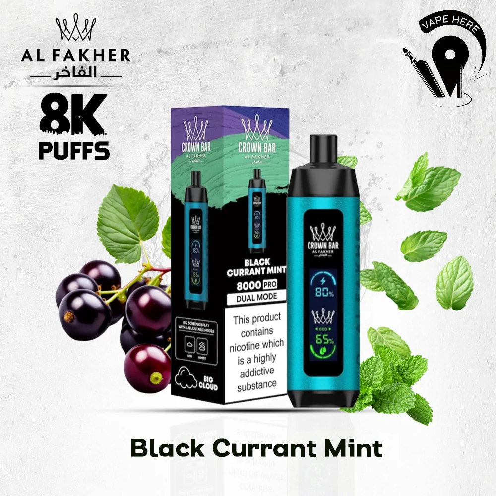 Al Fakher Shisha Crown Bar 8000 & 8000 PRO - Image 6