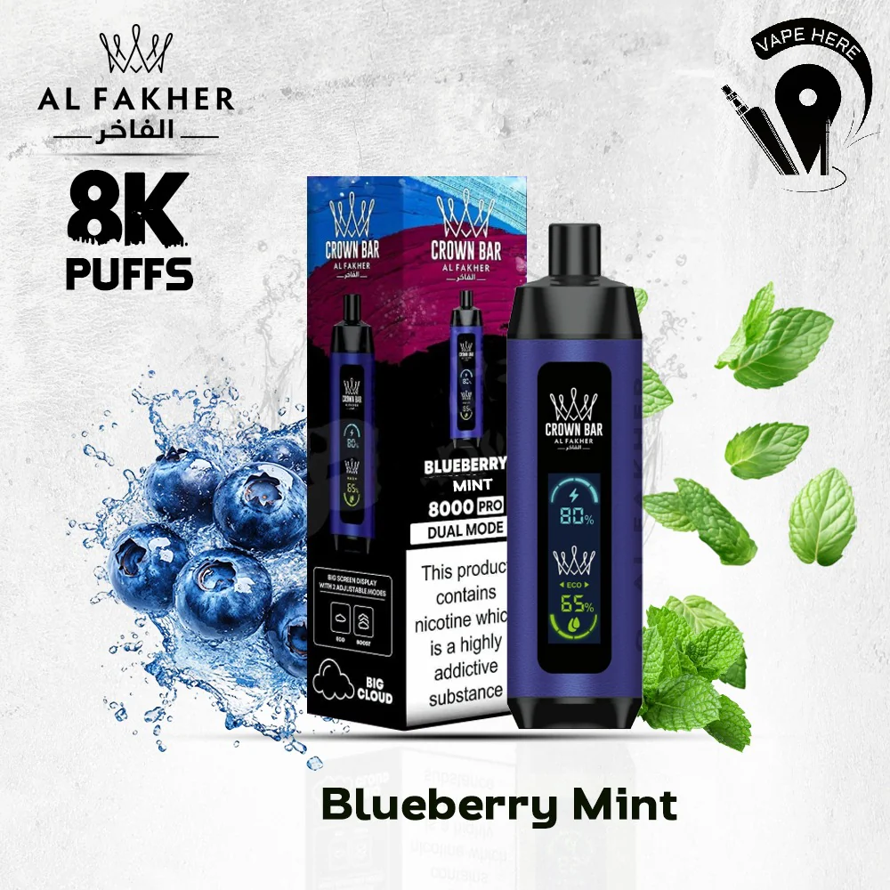 Al Fakher Shisha Crown Bar 8000 & 8000 PRO - Image 7