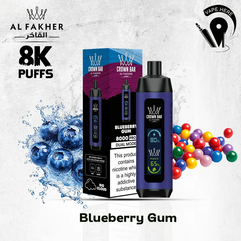 Al Fakher Shisha Crown Bar 8000 & 8000 PRO - Image 8