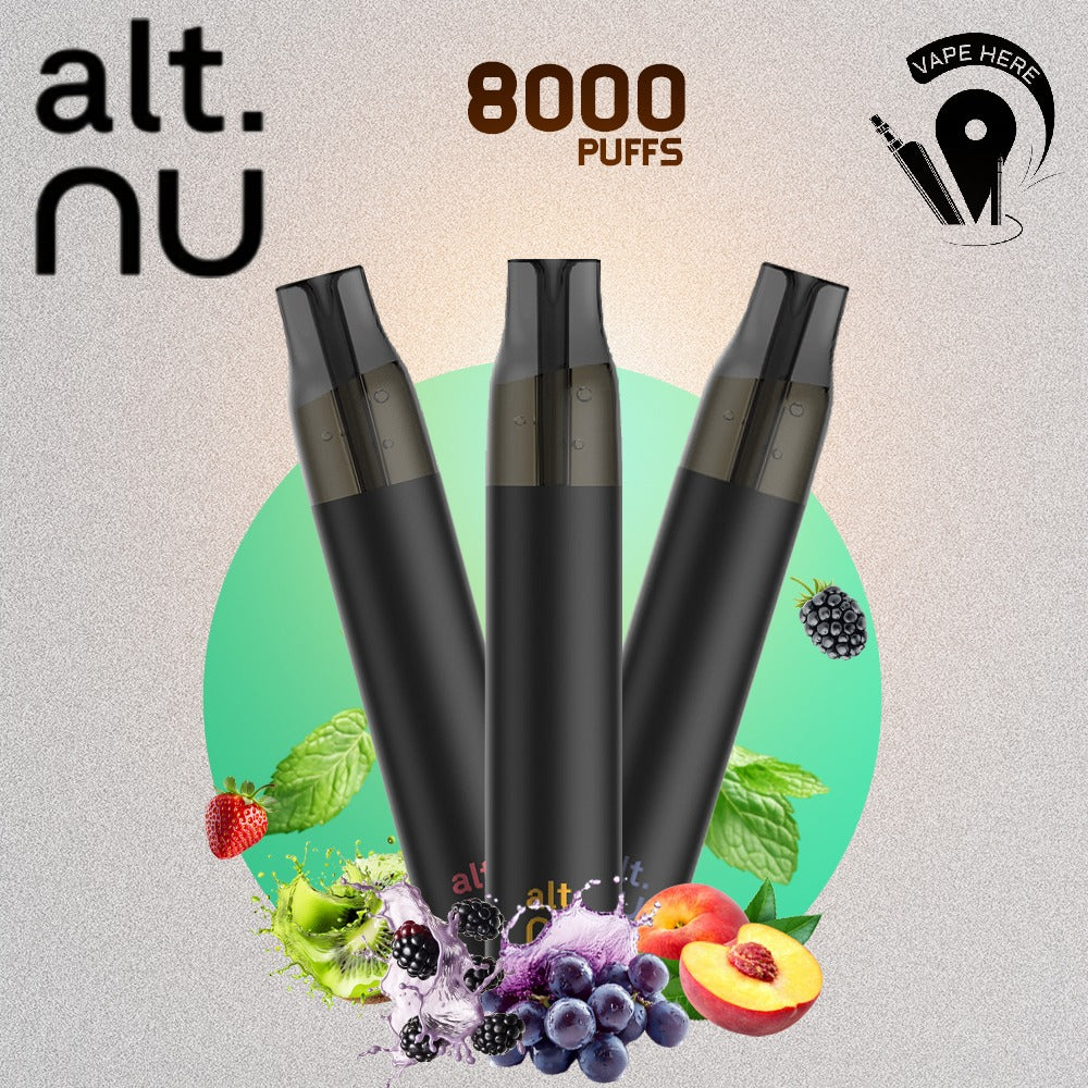 ALT NU 8000 Puffs 20mg Disposable Vape - Image 2
