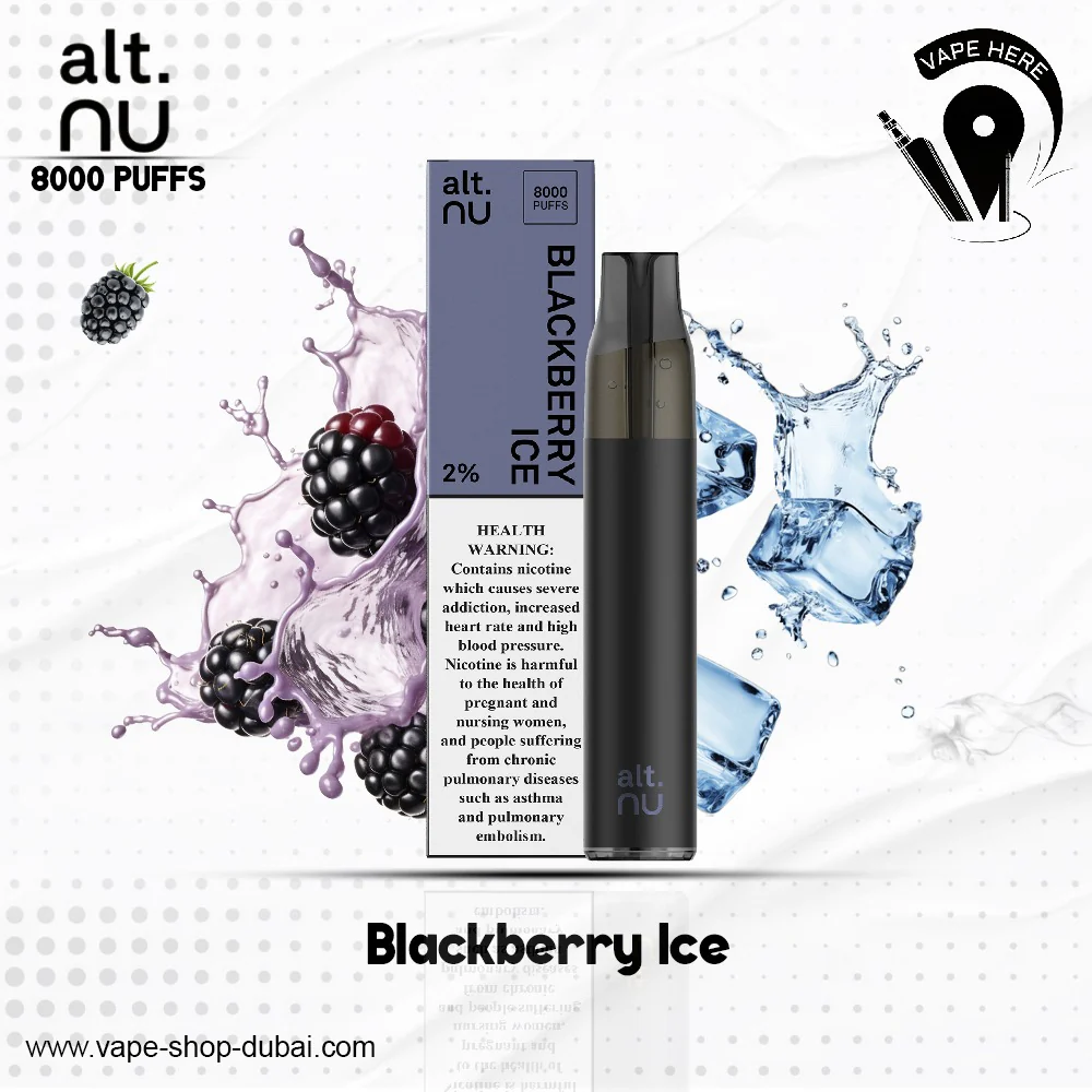 ALT NU 8000 Puffs 20mg Disposable Vape - Image 3