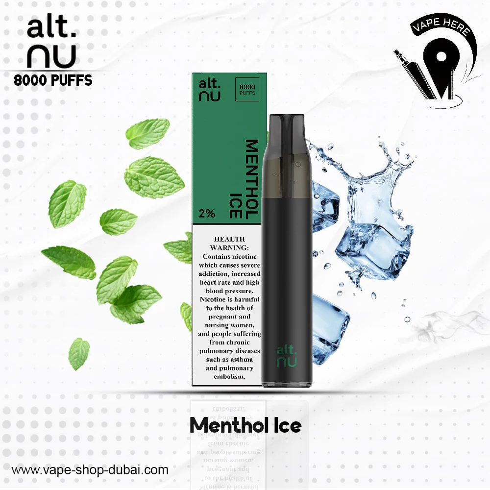 ALT NU 8000 Puffs 20mg Disposable Vape - Image 7