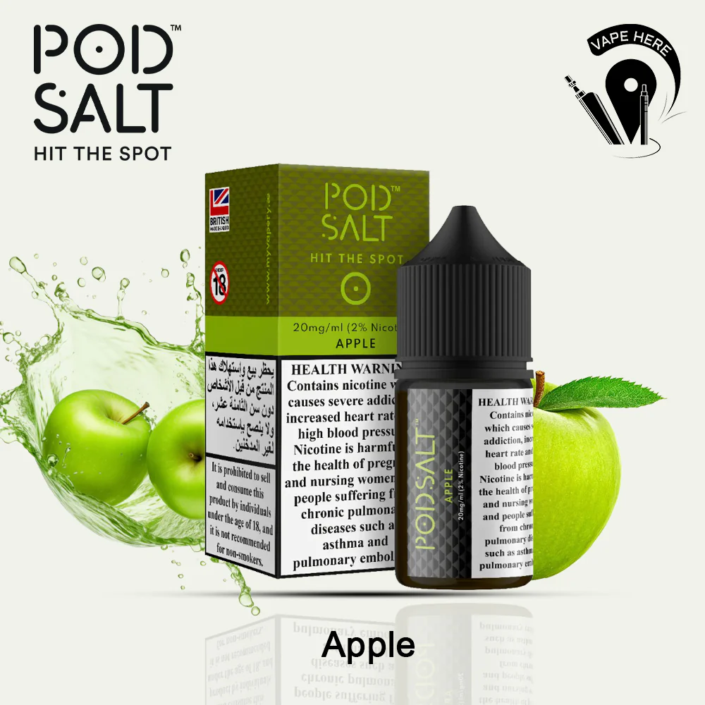 Pod Salt Apple - NicSalt - Image 3