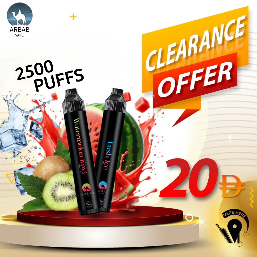 Arbab Disposable Vape 2500 Puffs 20mg - Image 2