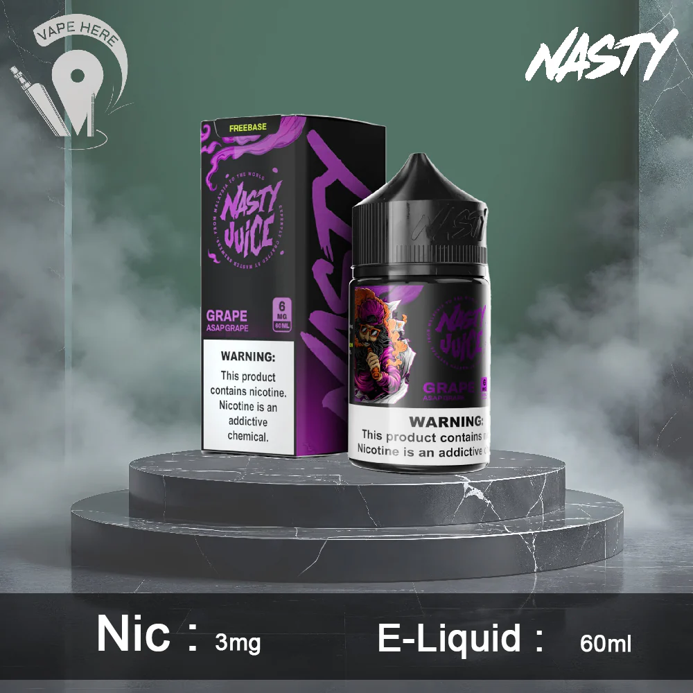ASAP Grape - Nasty E-Liquids 60ml