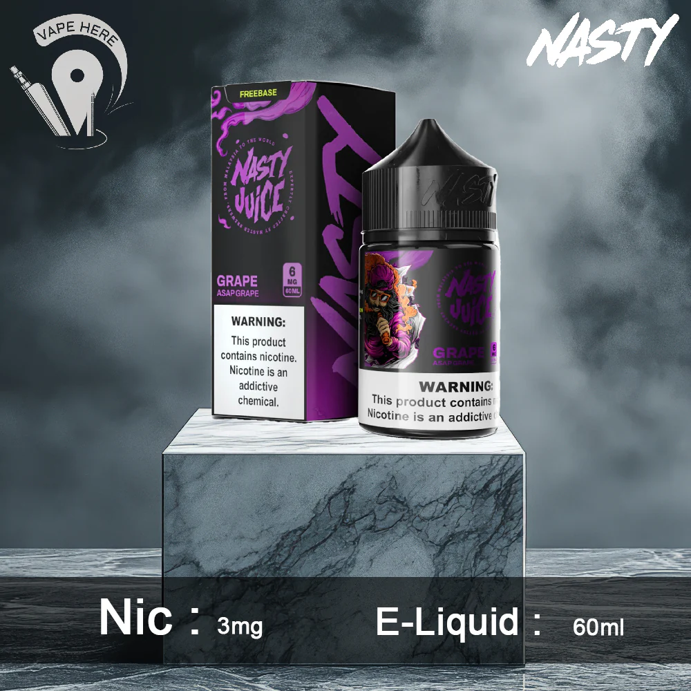 ASAP Grape - Nasty E-Liquids 60ml - Image 2