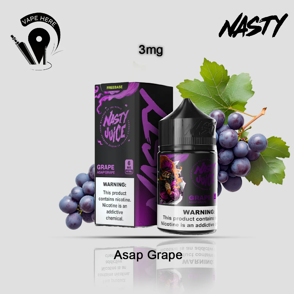 ASAP Grape - Nasty E-Liquids 60ml - Image 3