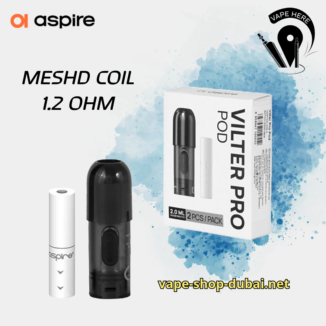 Aspire Bundle Offer (Vilter Pro Kit + Replacement Pods + Charging Cable + Paper Filters) - Image 3