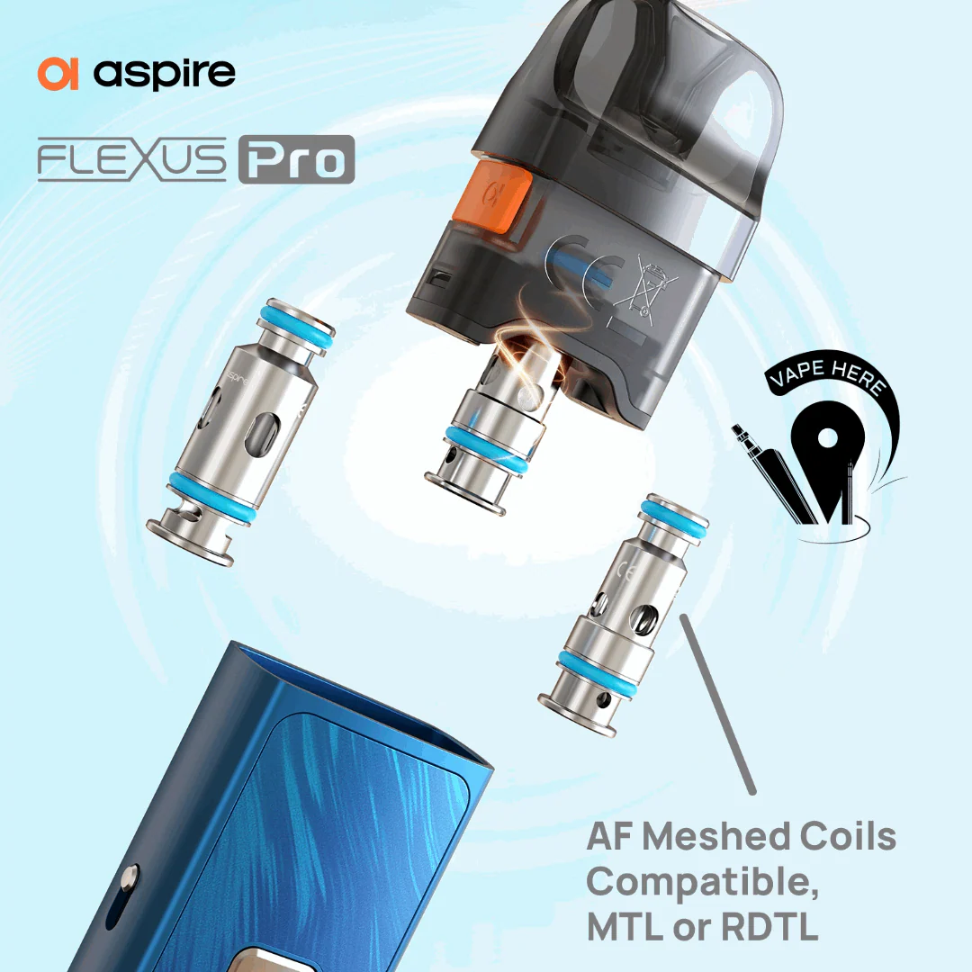 Aspire Flexus Pro Replacement Side Filling Pods 2ml