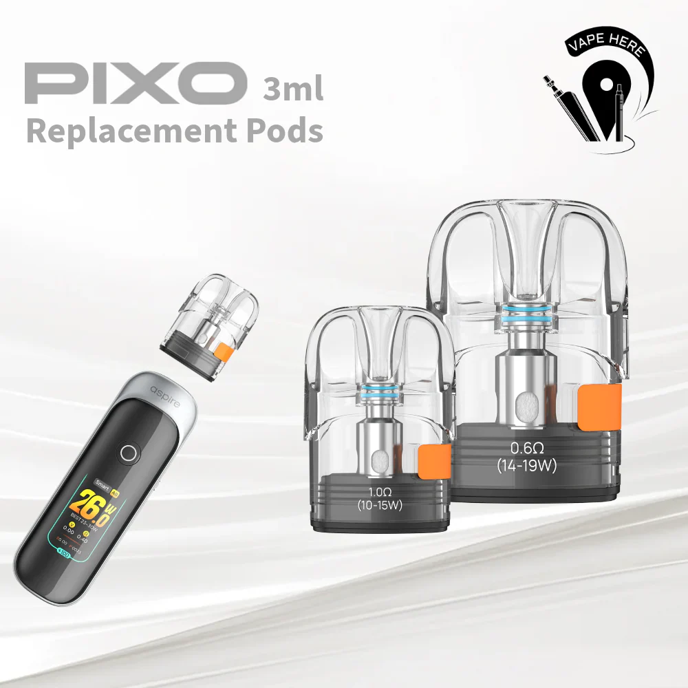 Aspire Pixo Replacement Pod 3ml Cartridge 2pcs