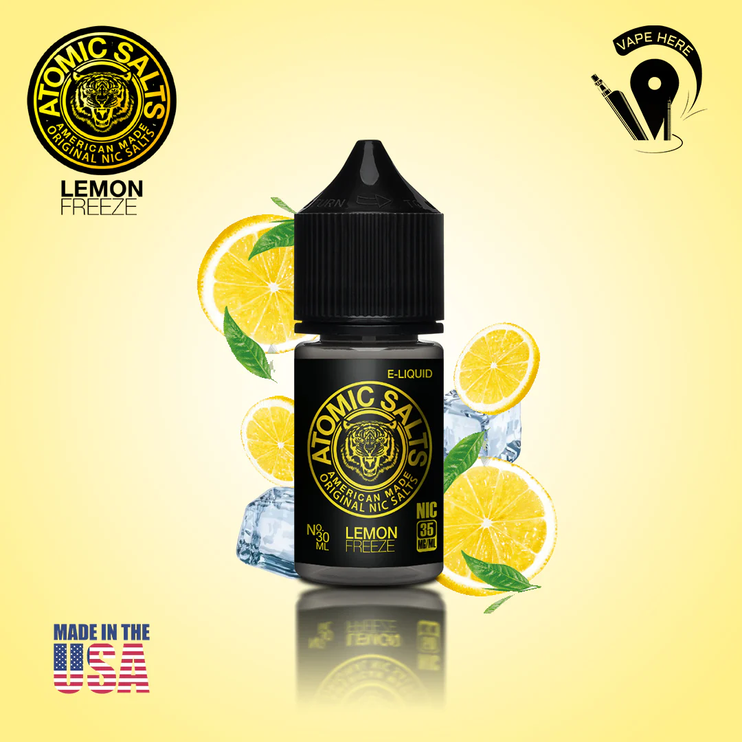 Atomic Lemon Freeze SaltNic 30ml - Image 2