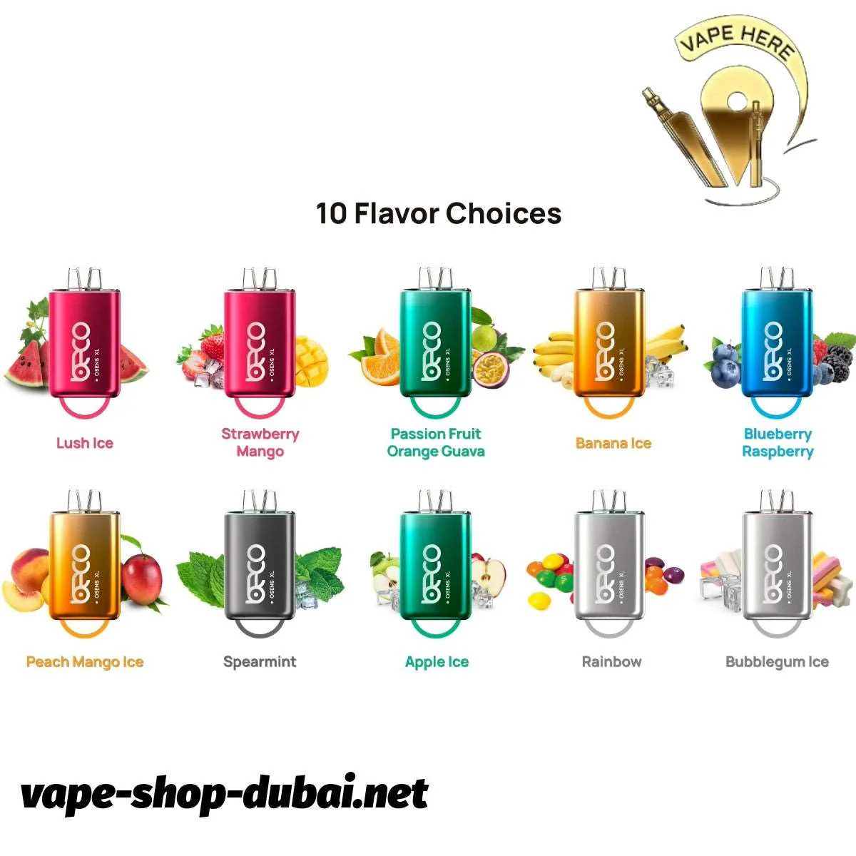 BECO OSENS XL 10000 PUFFS DISPOSABLE VAPE - Image 2