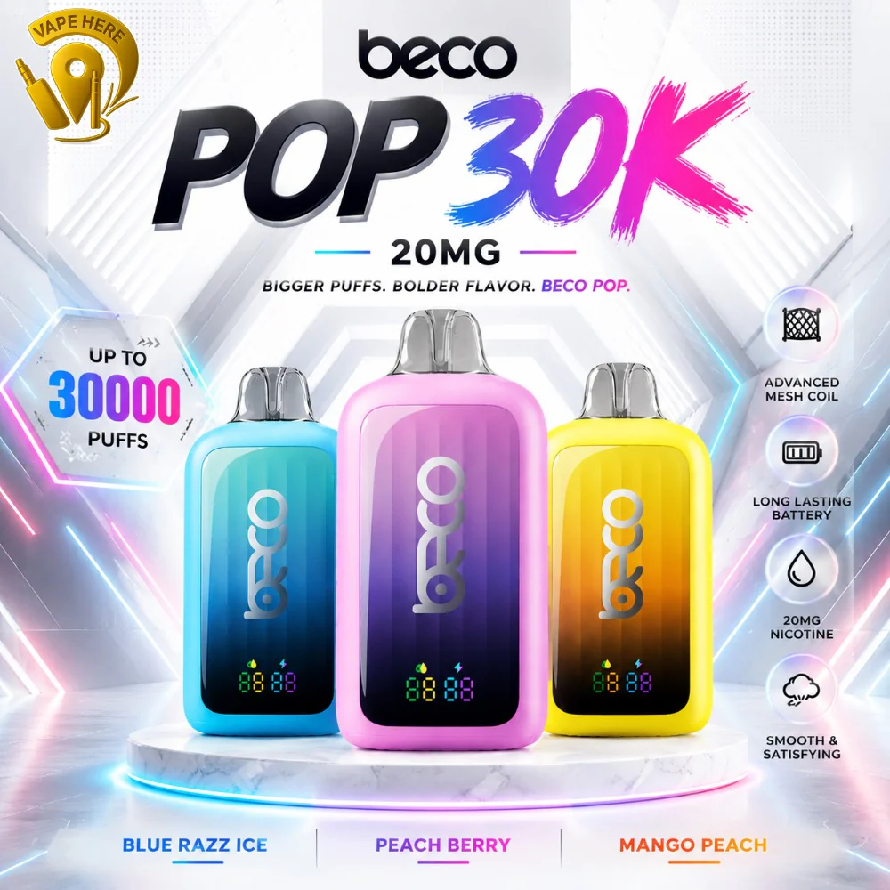 BECO POP 30K PUFFS DISPOSABLE VAPE 20mg
