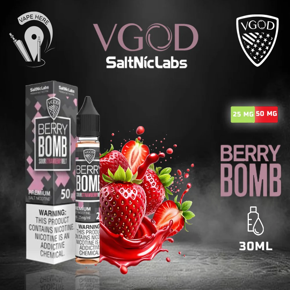 VGOD Berry Bomb Nic Salts - 30ml