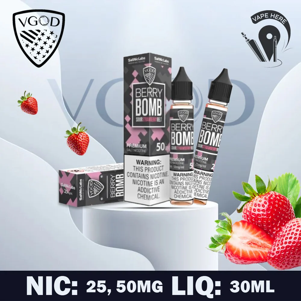 VGOD Berry Bomb Nic Salts - 30ml - Image 2
