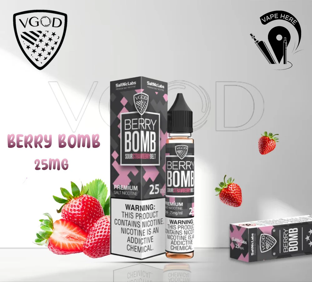 VGOD Berry Bomb Nic Salts - 30ml - Image 3