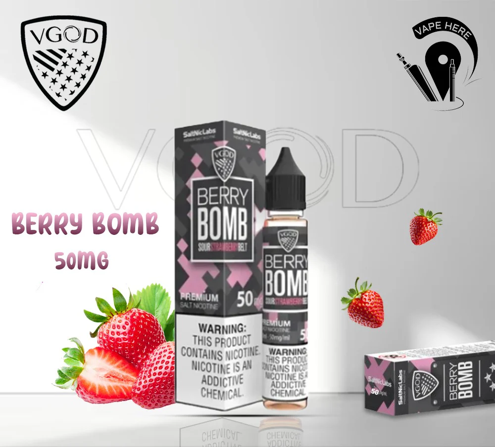 VGOD Berry Bomb Nic Salts - 30ml - Image 4